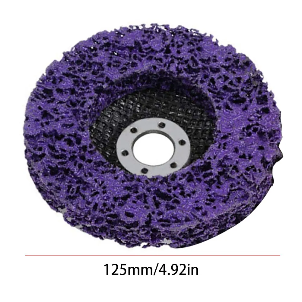 

5PCS Angle Grinder Disc 125mm Stainless Steel Metal Polishing Grinding Wheel Pad Suitable For Removing Paint Glue And Adhesives