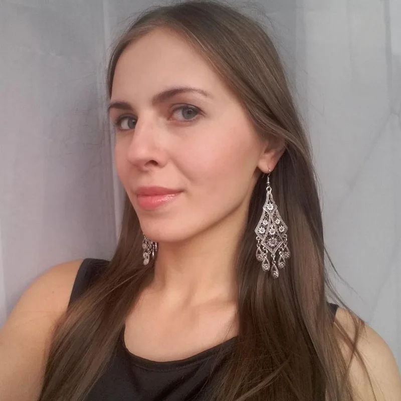 Женские винтажные серьги в стиле бохо LOVBEAFAS модные браслеты длинные богемном с