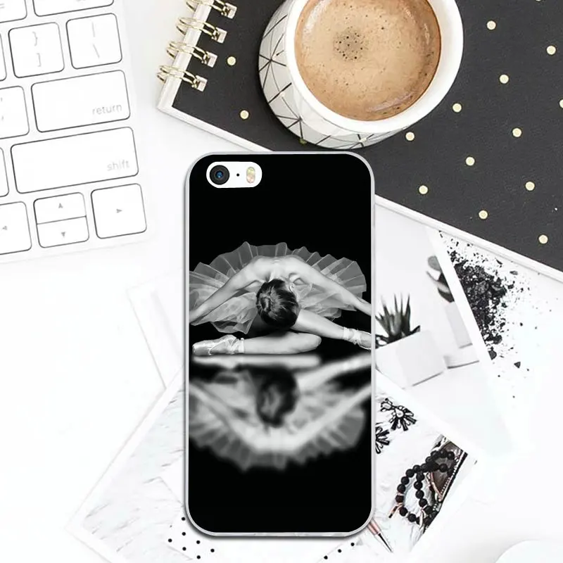 Hot Ballet Dancer Soft TPU Silicone Mobile Phone Cases Bags for iPhone X XR XS Max 10 7 6 6s 8 Plus 4 4S 5 5S SE 5C Coque Shell | Мобильные
