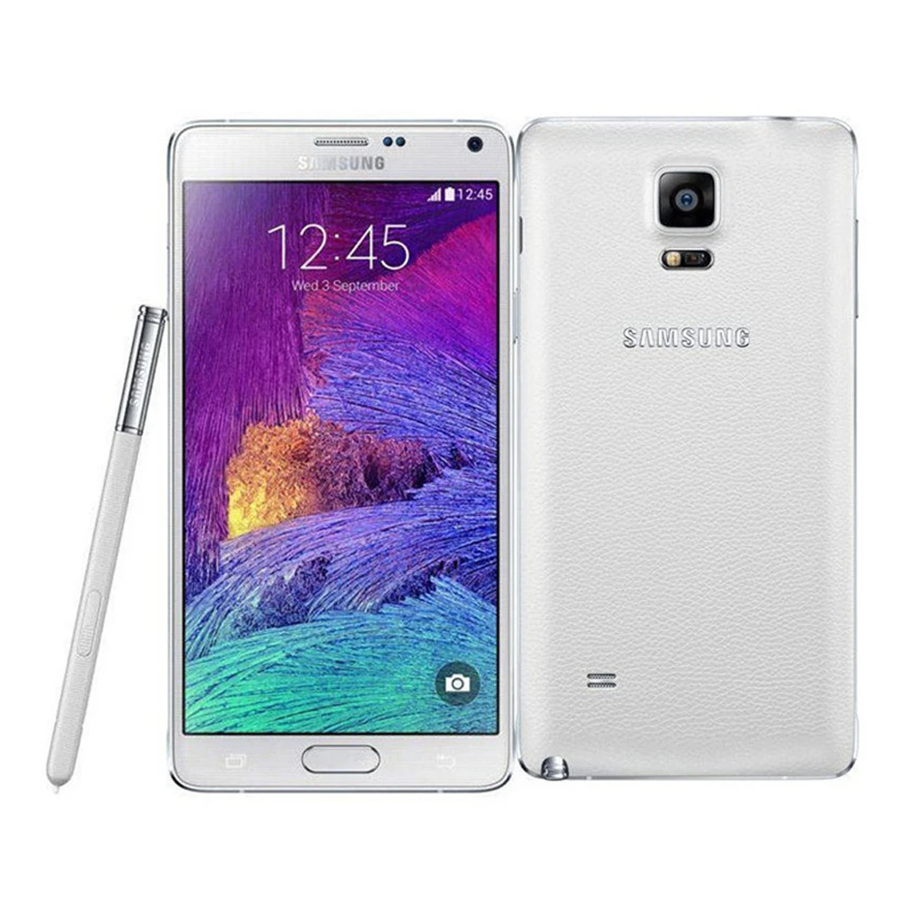 Оригинальный разблокированный Samsung Galaxy Note 4 N910A Android Note4 мобильный телефон