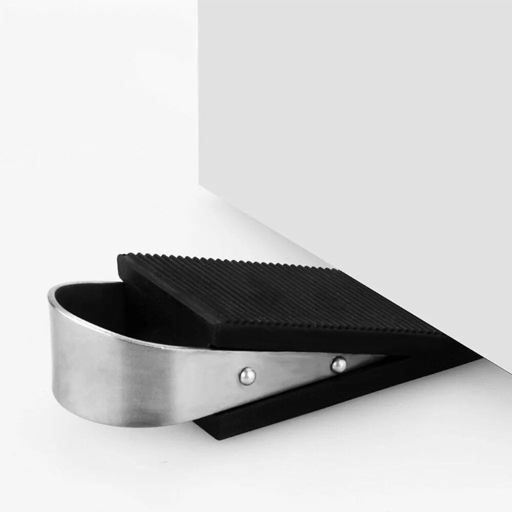 Резиновый Фиксатор двери из нержавеющей стали защитный блок блокировщик ветра