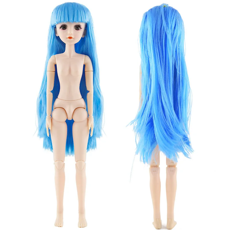 36 см BJD кукла 21 подвижная соединенная Сделай Сам макияж 4D глаза Обнаженная