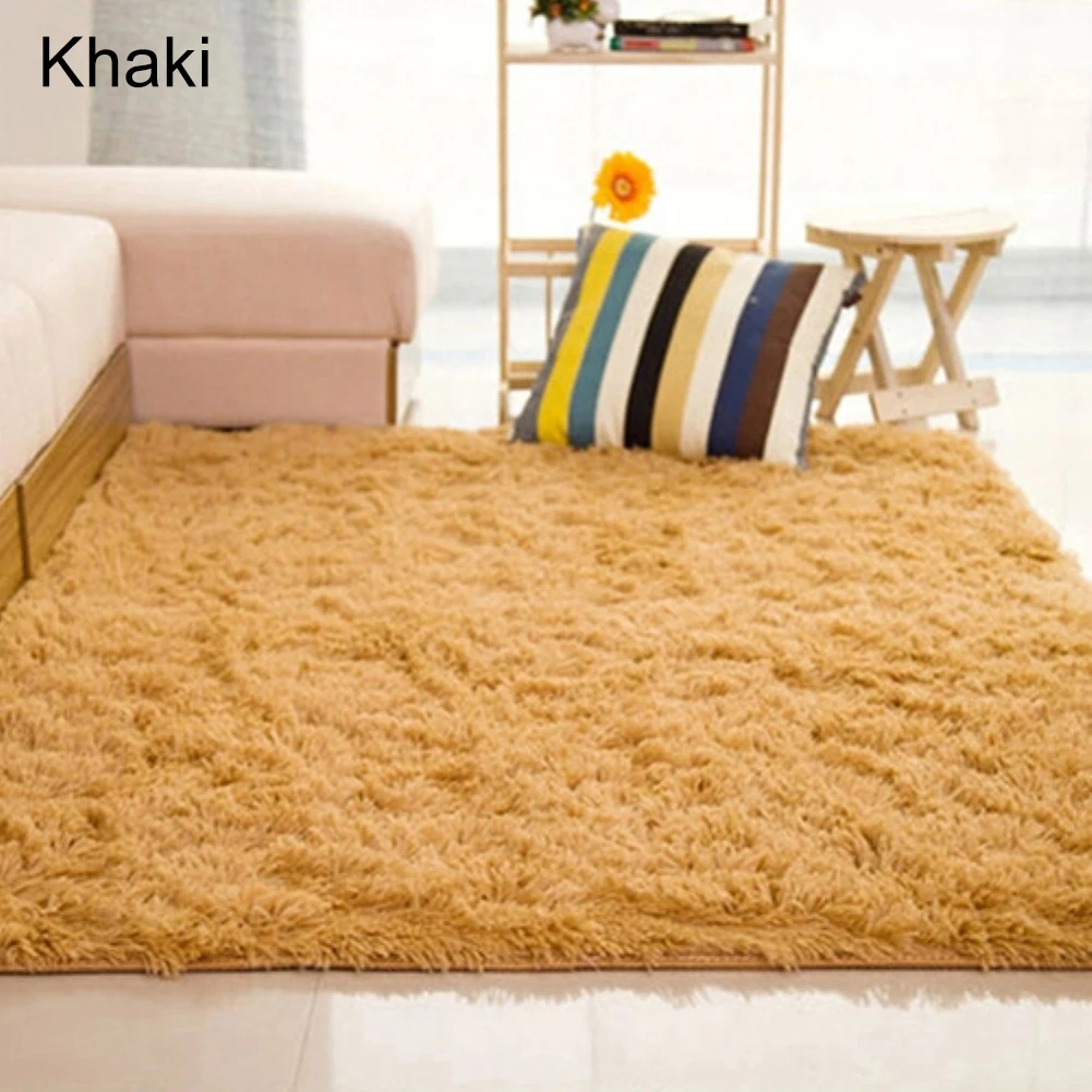 1pc Floor Carpet Mat Soft Anti-Skid Rug Rectangle Area Rug For Home Living Room Bedroom Home Garden