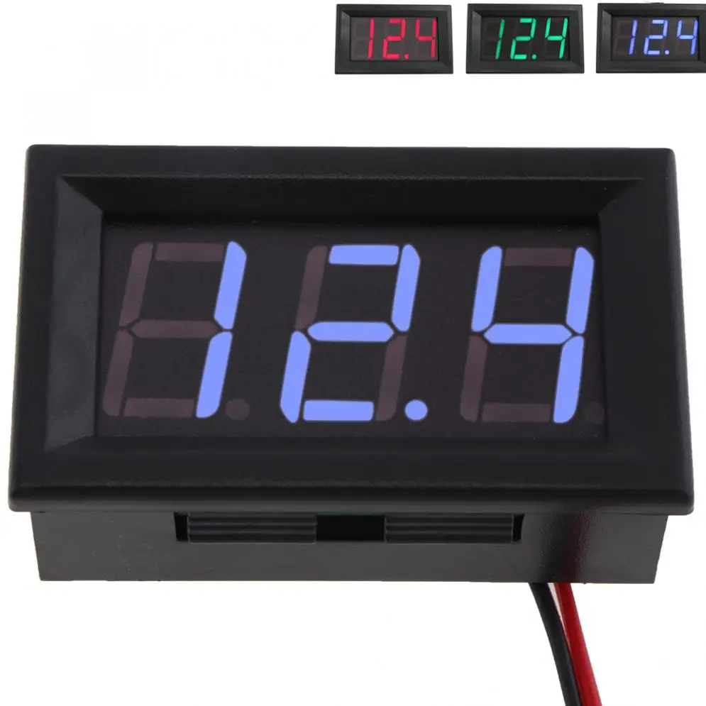 0 56 &quotсветодиодный цифровой дисплей DC4 30V 10A измеритель напряжения тока тестер