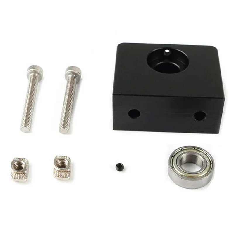 Аксессуары для 3D-принтера металлический красный ручной винт Выравнивающая гайка