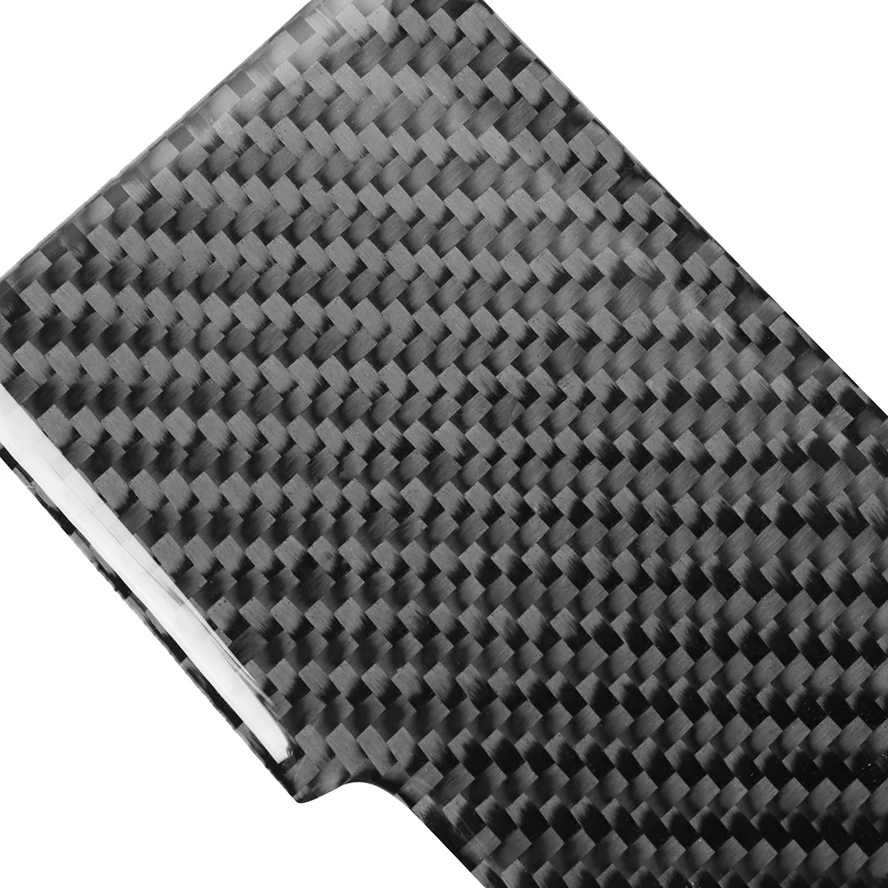 

Carbon Fiber Gearshift Panel Cover Trim Outdoor Personal Car Cigarette Lighter Parts Decoration for Audi Q7 2008-2015