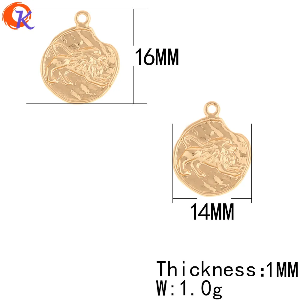 EAAC-187244-01694-10 Cordial Дизайн 50 шт ювелирные аксессуары/подвеска созвездия/подлинный позолота/diy части/Подвески/ручная работа/застежки для сережек - Цвет: EAAC-187244-01694-10