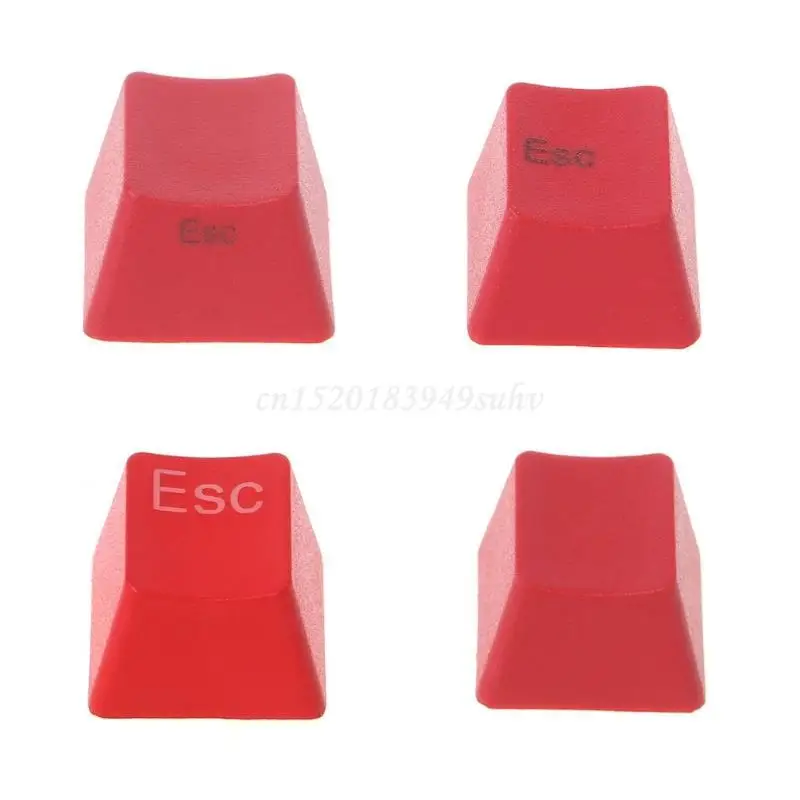 Механическая клавиатура PBT красный ESC Keycap R4 Cherry MX Переключатель OEM высота - купить