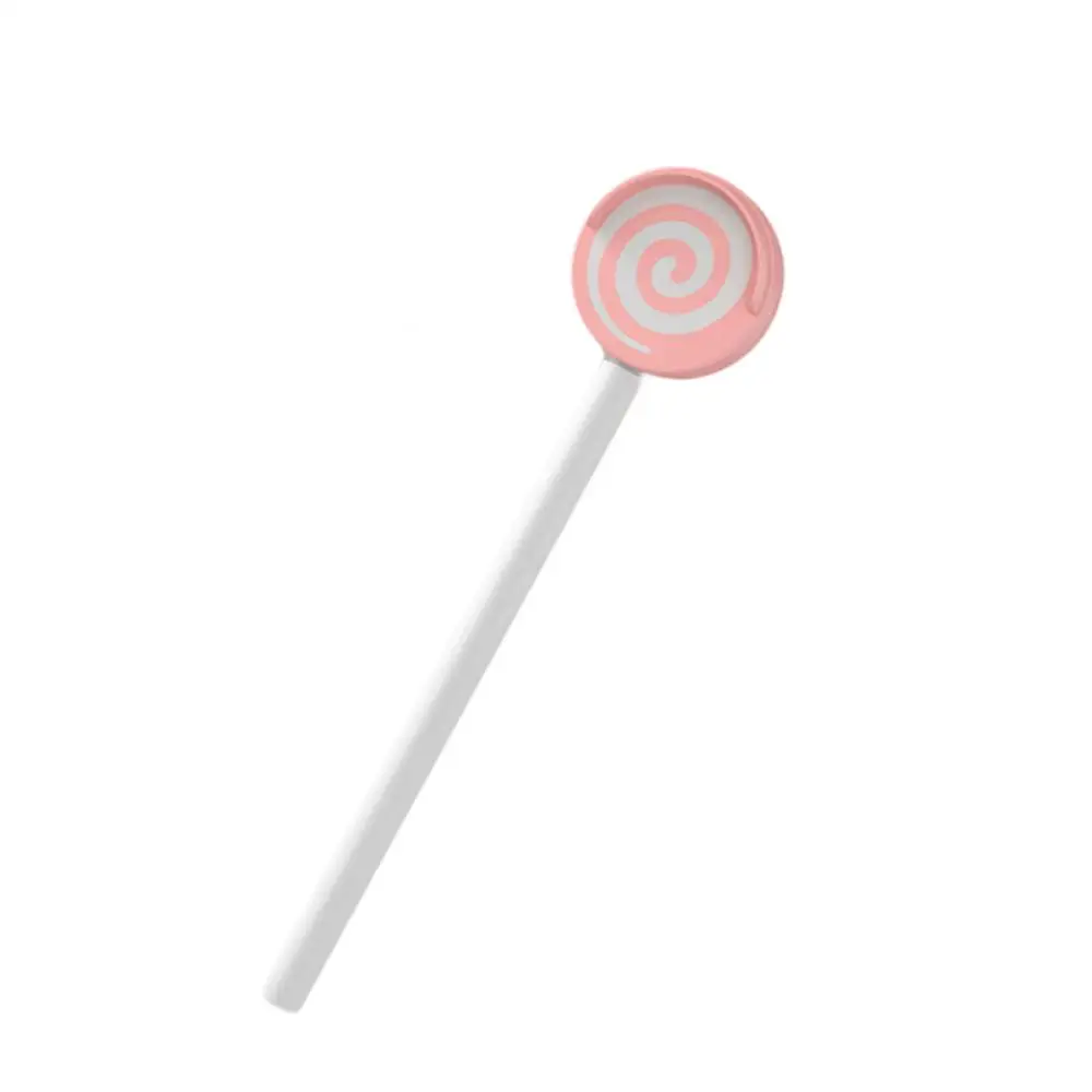 Limpiador y rascador de lengua con forma de piruleta para beb&eacute;, limpieza Oral, respiraci&oacute;n fresca, herramienta de cuidado-1