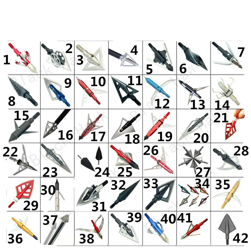 Наконечник стрелы для стрельбы из лука наконечник 100 зерна 125 150 1 шт.|Лук и стрела| |