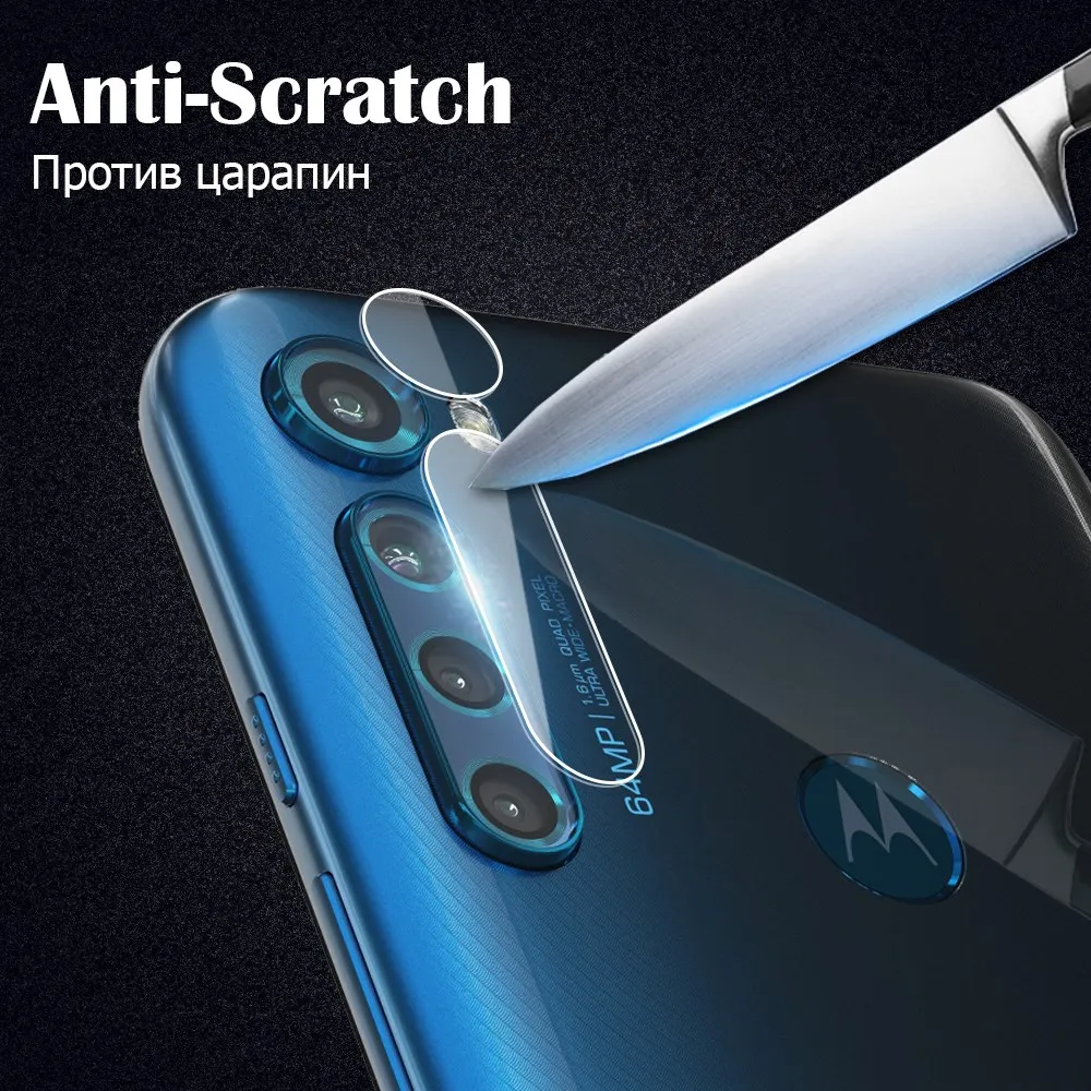 Защитная пленка для задней камеры Motorola Moto One vision 5G Fusion Plus P30 Play X4|Защитные стёкла и