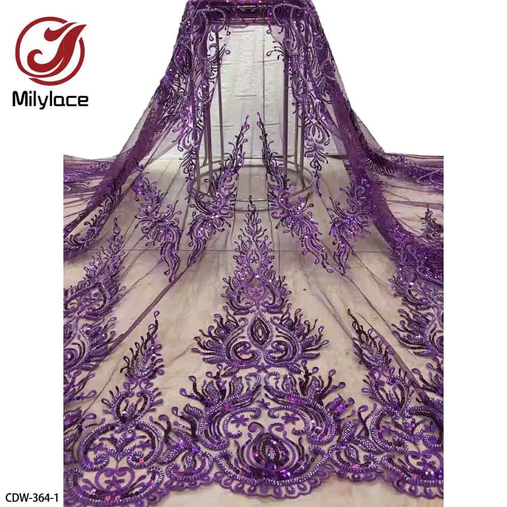2021 элегантная африканская Тюлевая ткань с вышивкой бисером для свадебного