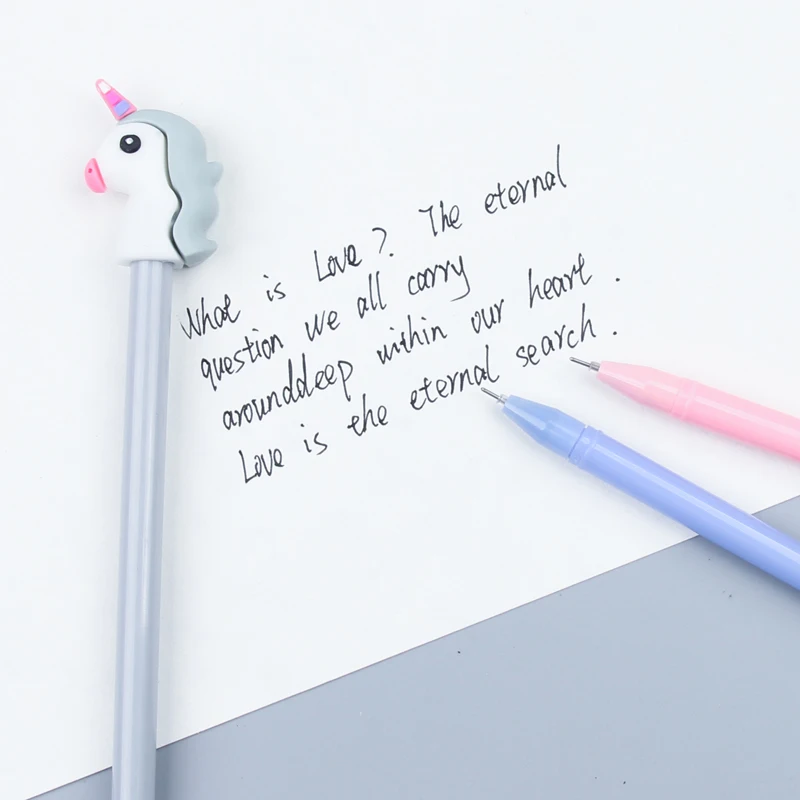 Гелевая ручка с черными чернилами 4 шт./лот 0 5 мм |