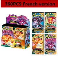 360pcs pokemon cards french version tenebres embrasees vivid voltage swordshield tcg 36 bags collection trading card game toy
