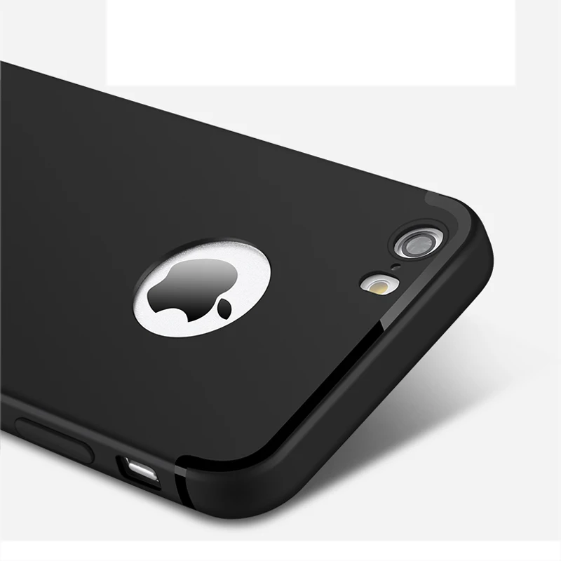 Ultra Thin Black Scrub Matte Soft Silicon TPU Case for iPhone 5 5S 6 6S 7 Plus Cover |