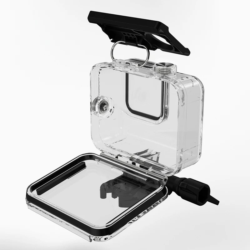 60 м водонепроницаемый чехол для GoPro Hero 8 защитный дайвинга Go Pro аксессуары |