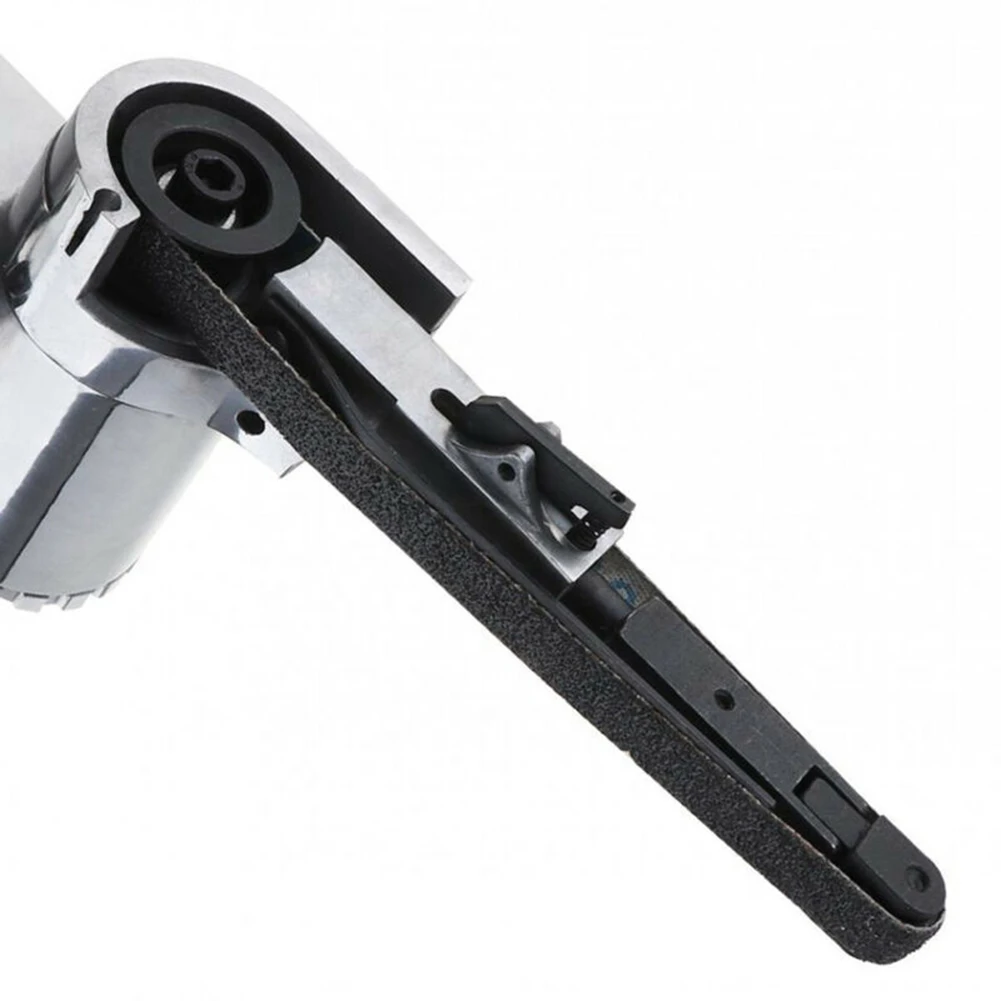 

Machine Air Belt Sander 330mm X 10mm Power File 25Belts Hex Wrench 90psi