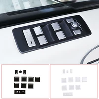 car window lift button switch frame cover trim for land rover discovery 5rr sportrr voguerr evoquerr velar car accessories