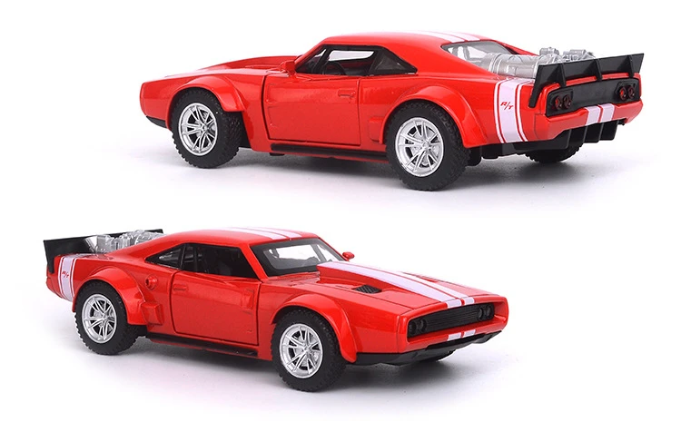 1:32 быстрая и яростная Dodge зарядное устройство дробилка для льда Chevrolet Camaro игрушечная машинка из сплава литье под давлением Горячие Weels детские игрушки Мальчик день рождения