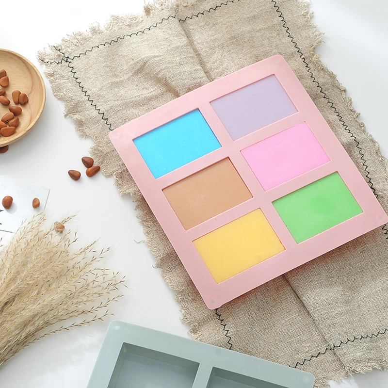 

Handmade Cake Silicone Mold DIY Kitchen Baking Tool Chocolate Mould Square Biscuit Molds Cookies Gadget Jelly Dessert Accessorie