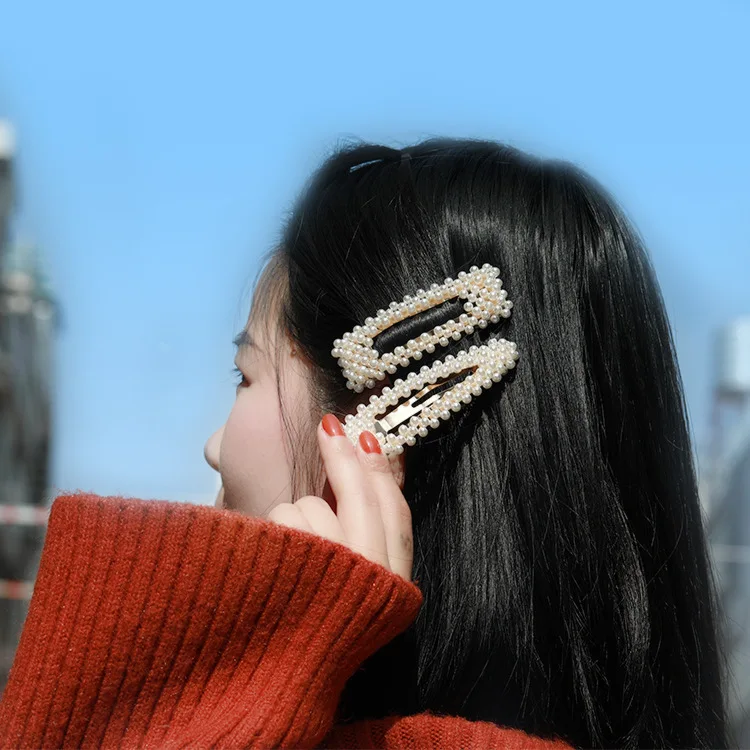 Невидимки для волос заколка для волос заколки для волос Новая мода жемчуг искусственный бисер заколка для волос для женщин девочек элегантный корейский дизайн оснастки заколка палочка, Шпилька для волос набор прическа