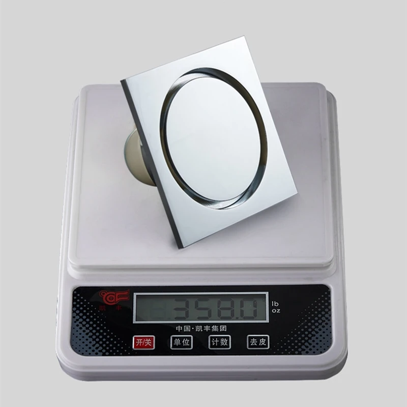 4 дюймовая вставка для плитки квадратный пол мусорные решетки ванная комната Душ