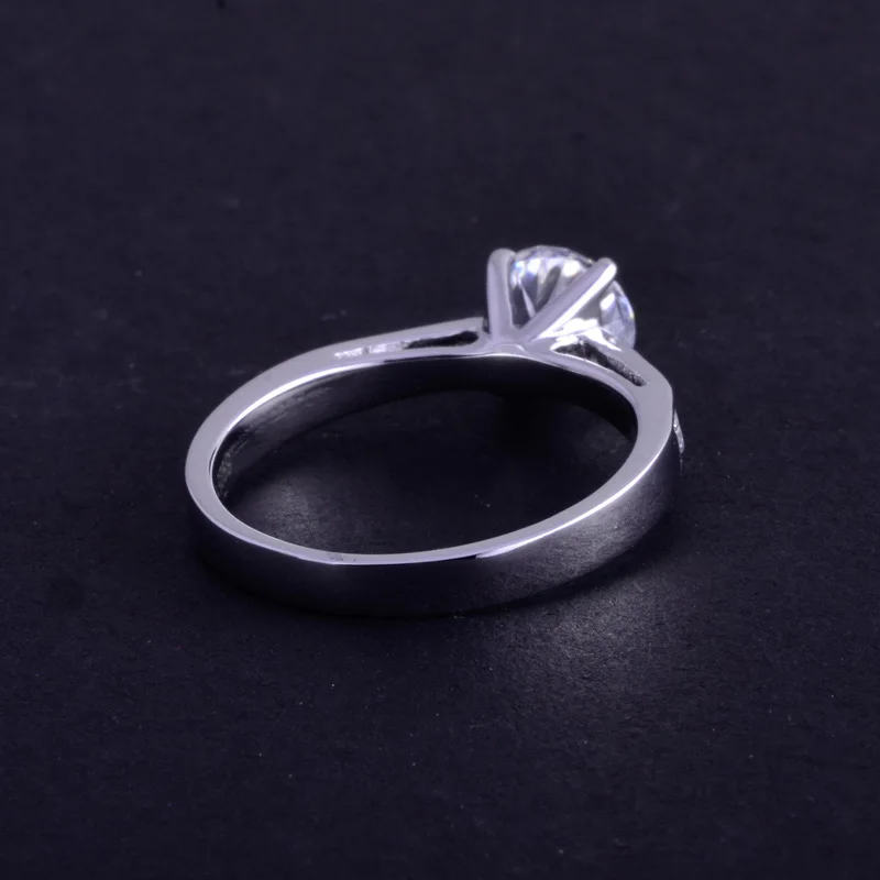 FFGems реальные 10K золото кольцо Стерлинговое Муассанит 1Ct D цвет превосходной резки