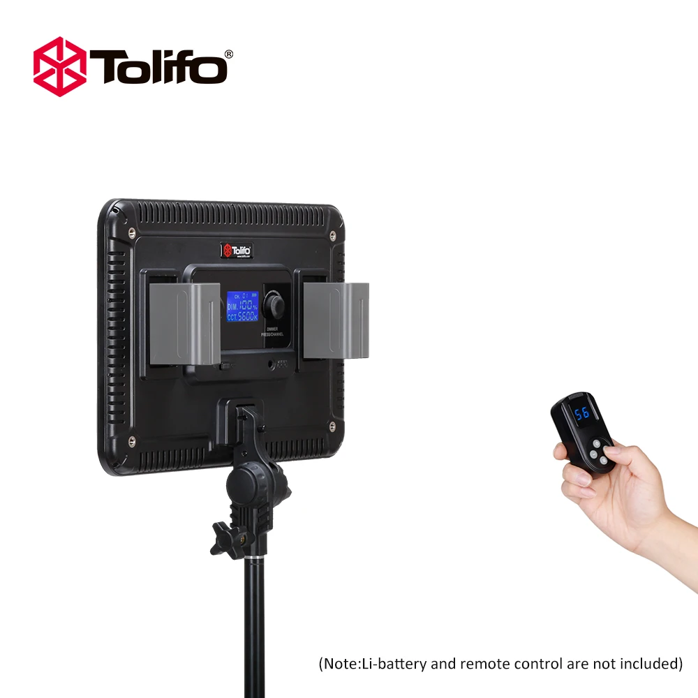 Светодиодный светильник Tolifo PT F60B 600 шт. двухцветная приглушаемая ультра яркая