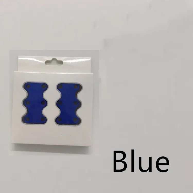 Blue Модная новинка; Прочные, быстро и легко магнитные шнурки для кроссовок; обувь с пряжкой; без шнуровки - Цвет: Blue
