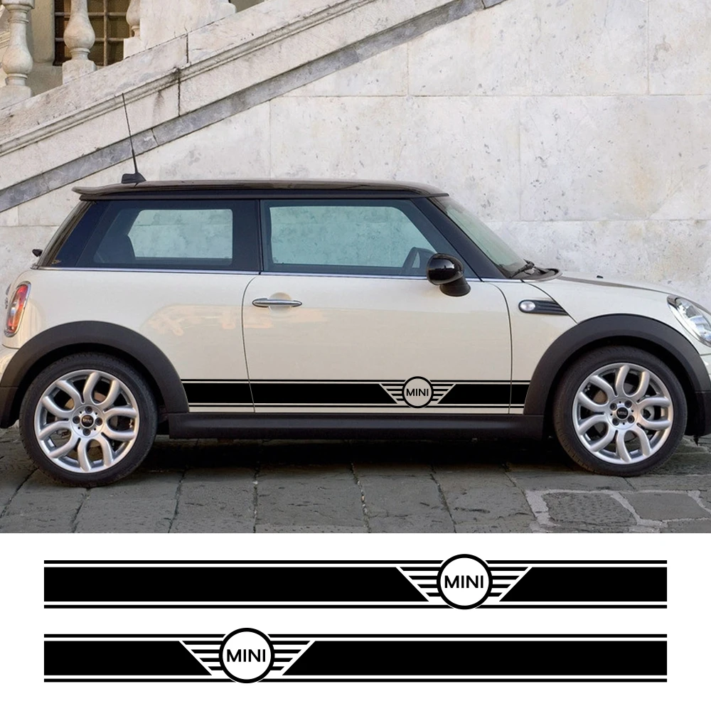 2 шт. наклейки на двери автомобиля MINI Cooper One S F54 F55 F56 F60 R55 R56 R60 R61|Наклейки