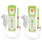 2 шт. Управление; Для Wii дистанционного Управление; Геймпад Встроенный Motion Plus Управление для Ninetend WiiWii U консоли Беспроводной игровой коврик