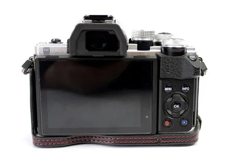 Кожаный чехол для фотоаппарата Olympus OM-D Mark II M2/ III M3 | Электроника