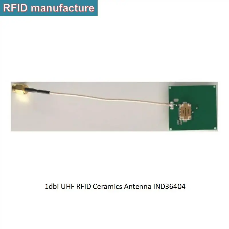 1dbi небольшой керамический антенна на rfid uhf работает с низким энергопотреблением