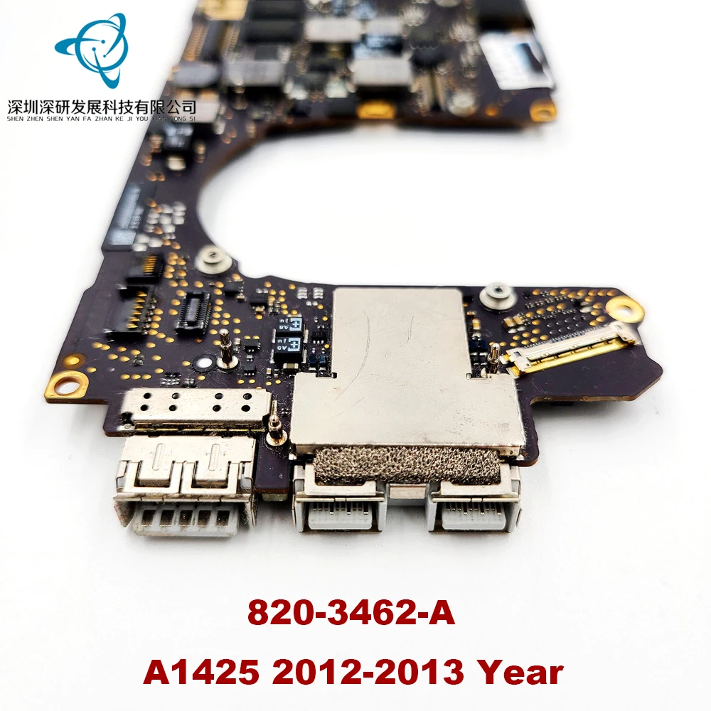 Оригинальная материнская плата 820 3462 A для Macbook Pro Retina 13 3 дюйма A1425 2012 2013