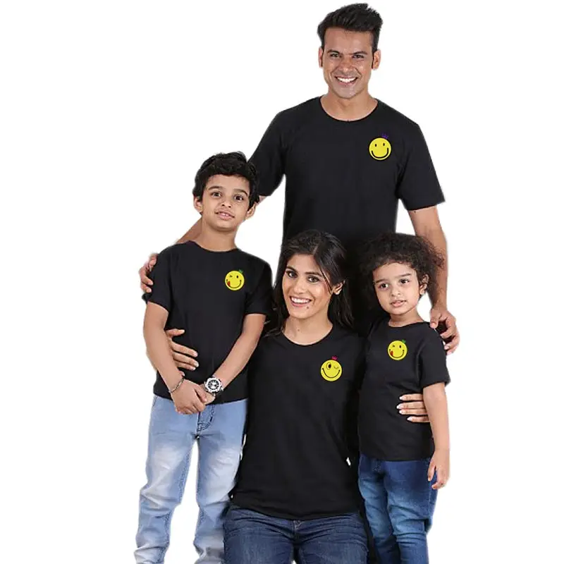 2019 New Arrival cotton tshirt Mother And Daughter Children Clothes Matching Family Outfits Tops baby girl boy clothing tops hot | Мать и