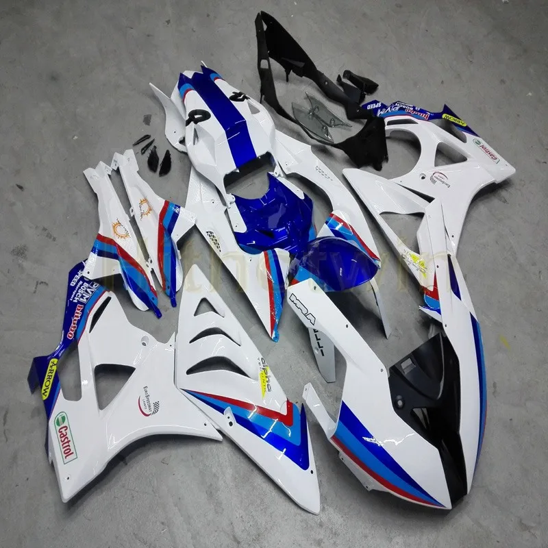 Синий мотоцикл ABS Комплект пластиковых деталей кузова для CBR1000RR 2009 2010 2011 2012 2013 2014