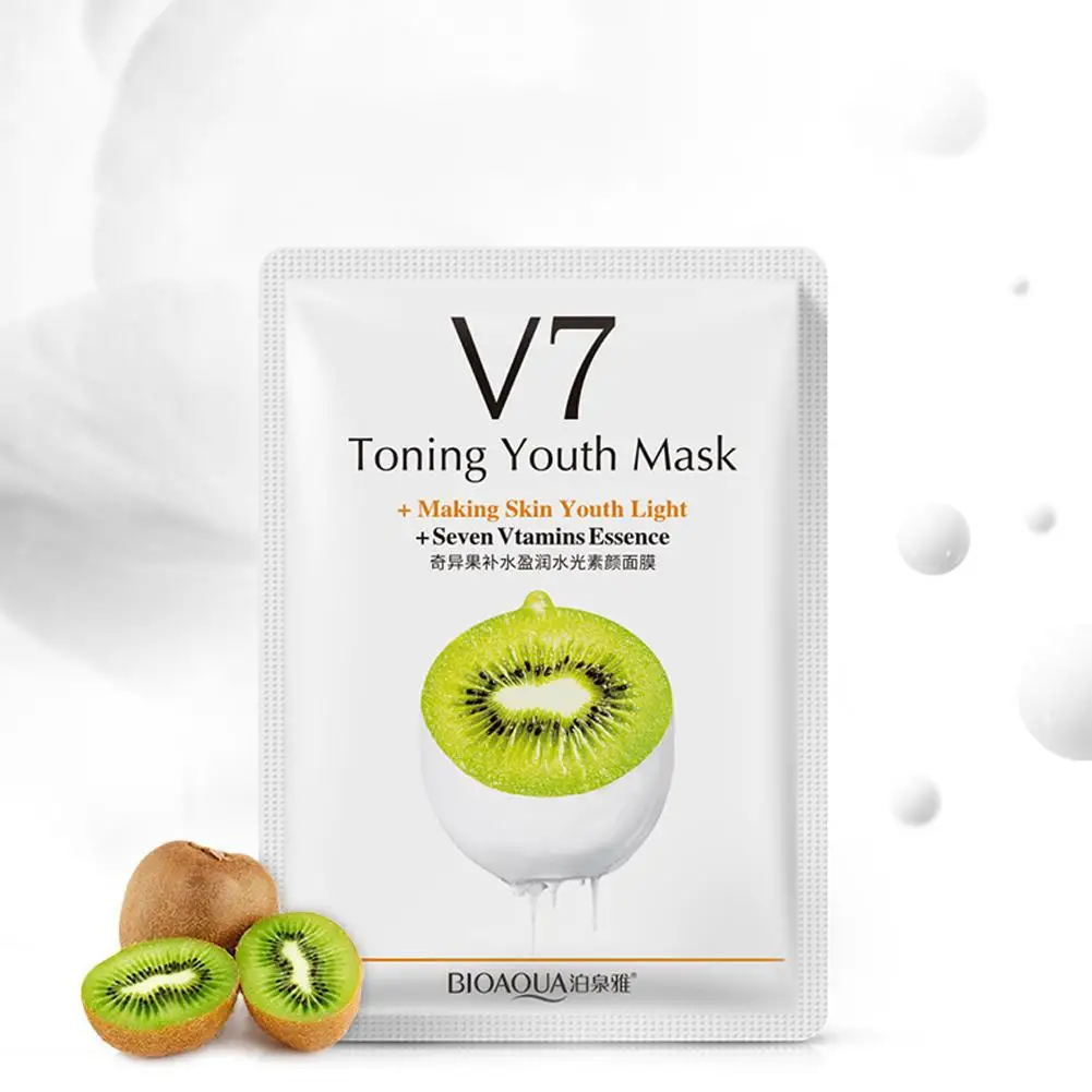 Яркая Гламурная фруктовая эссенция маска для лица увлажняющая усадочная