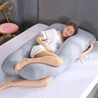 u shaped striped maternity pillow breastfeeding pregnant women sleeping support pillows pregnancy products pillow cases