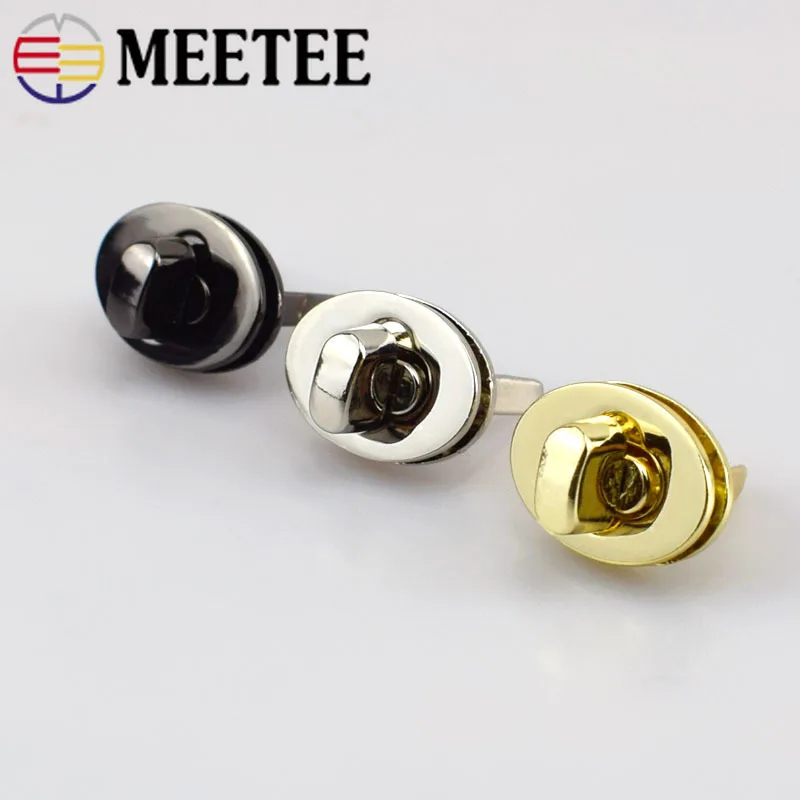 5/10 шт. Закрученные замки для сумки металлическая застежка сумочки пряжки ручной