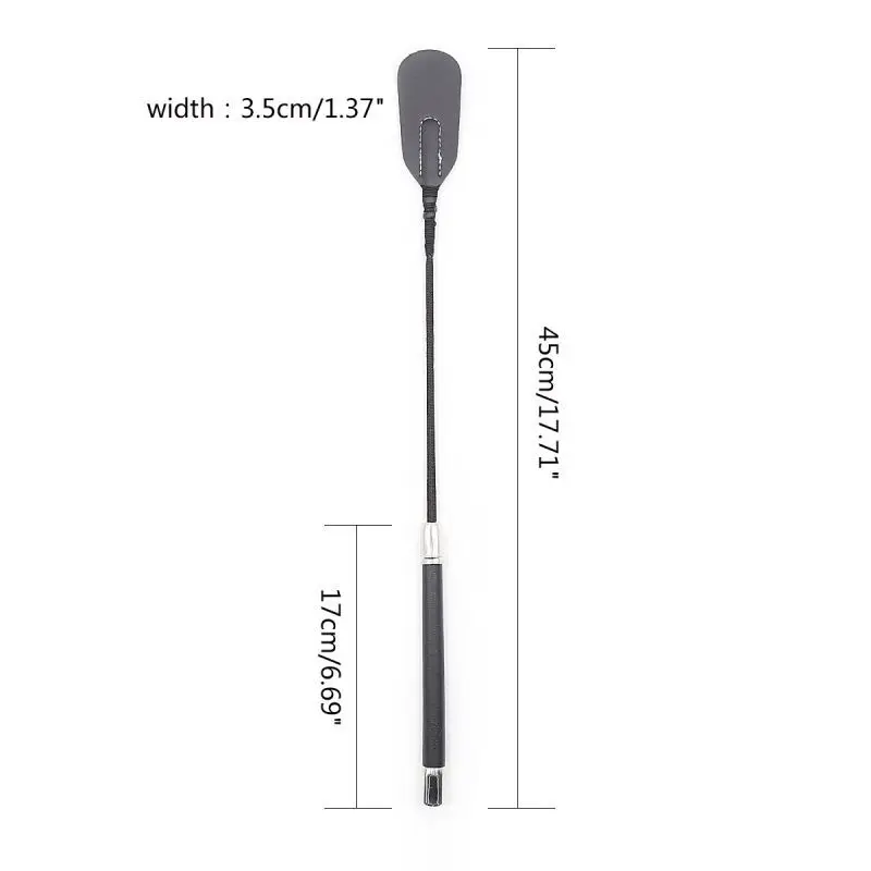 45 см/53 см поводок для плетения из кожи питомца долговечная палка любовь наездница