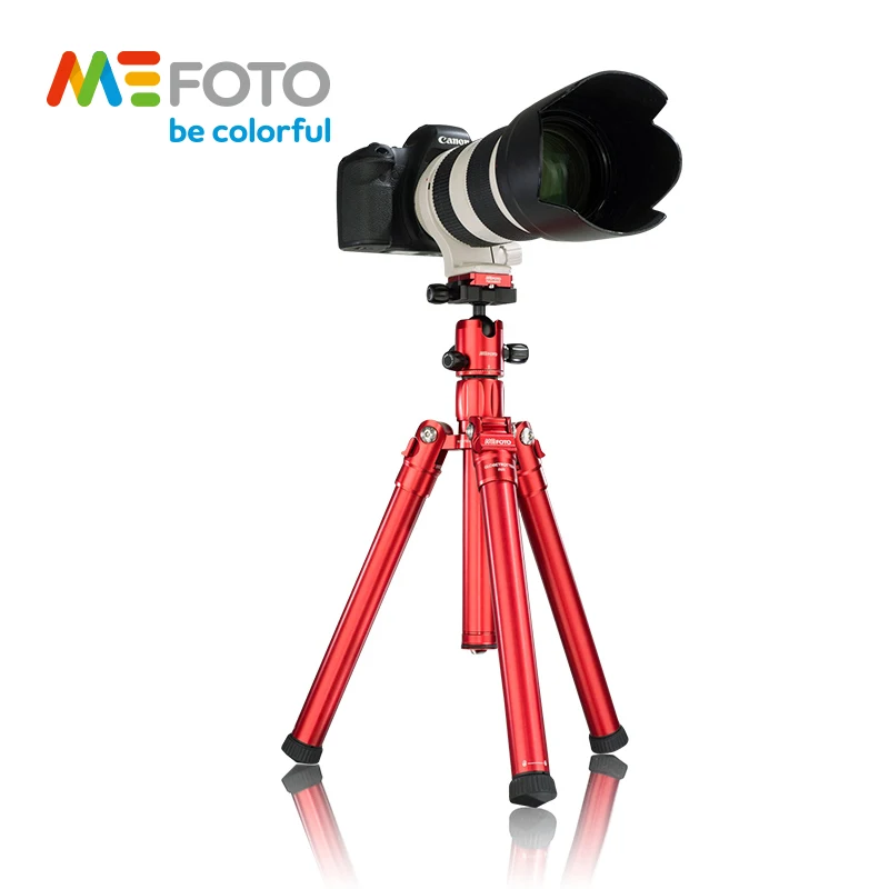 Штатив MeFoto MF25 регулируемый монопод селфи палка Мини Портативный штатив для