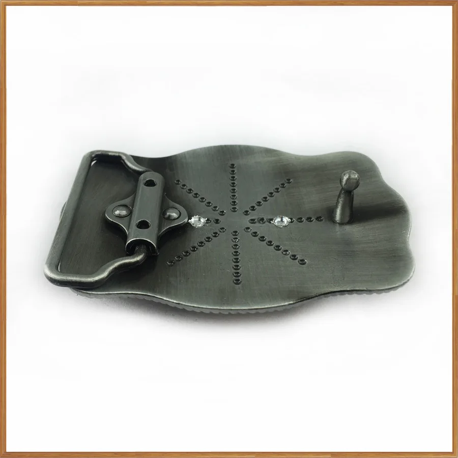 BuckleClub retro western flower eagle cowboy jeans gift belt buckle FP-03704 PEWTER FINISH for men 4cm width loop drop shipping | Дом и сад