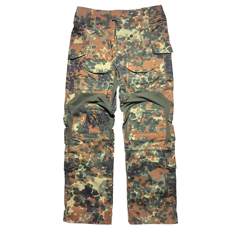 Camouflage Pants Мужская темно-синяя тактическая тренировочная форма, рубашка для фанатов армии, для охоты на открытом воздухе, для стрельбы на поле, для боя, с длинным рукавом, военная одежда - Цвет: Camouflage Pants