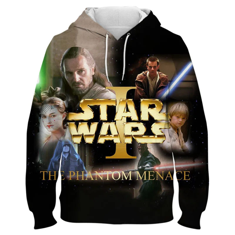 

New Movie Star Wars Hoodies Men Women Children Long Sleeve Cool ver Darth Vader 3D Print Sweatshirts Fashion Coat Clothing
