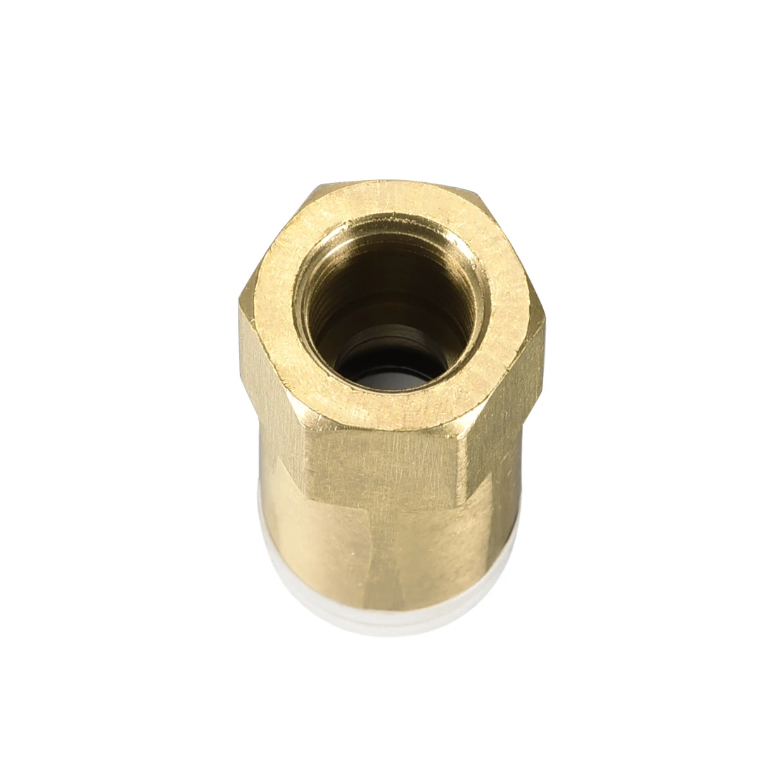 

uxcell 4Pcs Push to Connect Tube Fittings 8mm Tube OD x 1/8 PT Female Golden Tone Brass to Polyurethane or Nylon Tubing etc