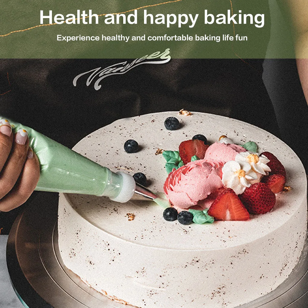 

10pcs Disposable Cake Icing Bag Fondant Cream Pastry Decoration Piping PE Bag Home Baking Tool