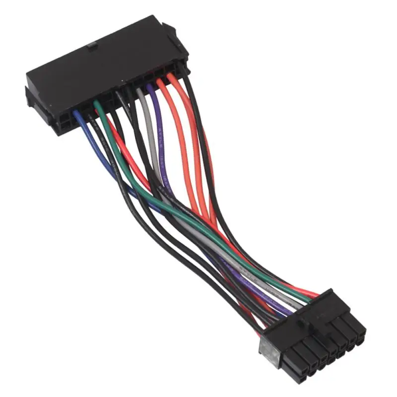 Сетевой шнур 18AWG провод ATX 24pin до 14pin адаптер кабель для Lenovo IBM HA1|Компьютерные