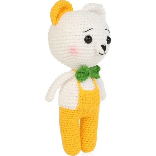 Желтый Papyonlu вязаный амигуруми малыш | Игрушки и хобби