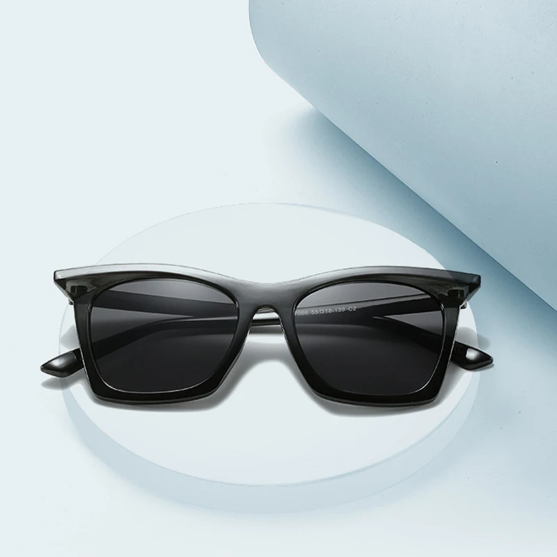 2022 new luxury brand small square sunglasses for women vintage black cat eye sun glasses female ins hot shades free global shipping