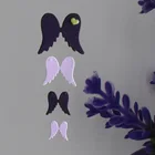 Новый набор вырубных штампов, партиями по 4 пары крыльями новая Трафареты набор сделай сам для бумажные карточки для скрапбукинга ремесла решений для декорирования вестибюлей